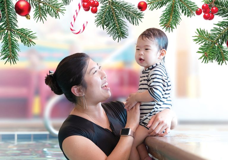 Peace of Mind at Holiday Time: Give the Gift of Swimming with Aqua-Tots Swim Schools!